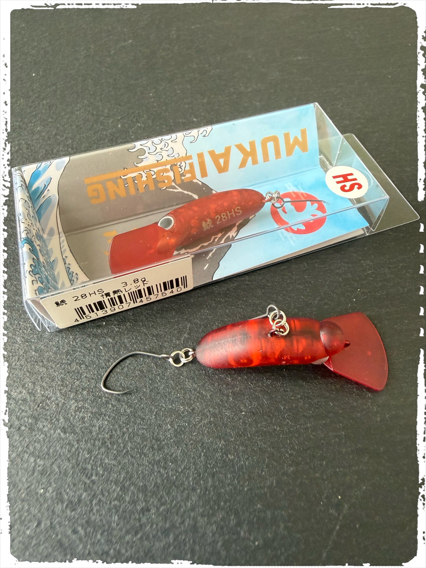 Mukai Fishing - Shachihoko 23 S - Special Color #01 "Introvert Gets Hooked on Fishing" - Red Band Gold