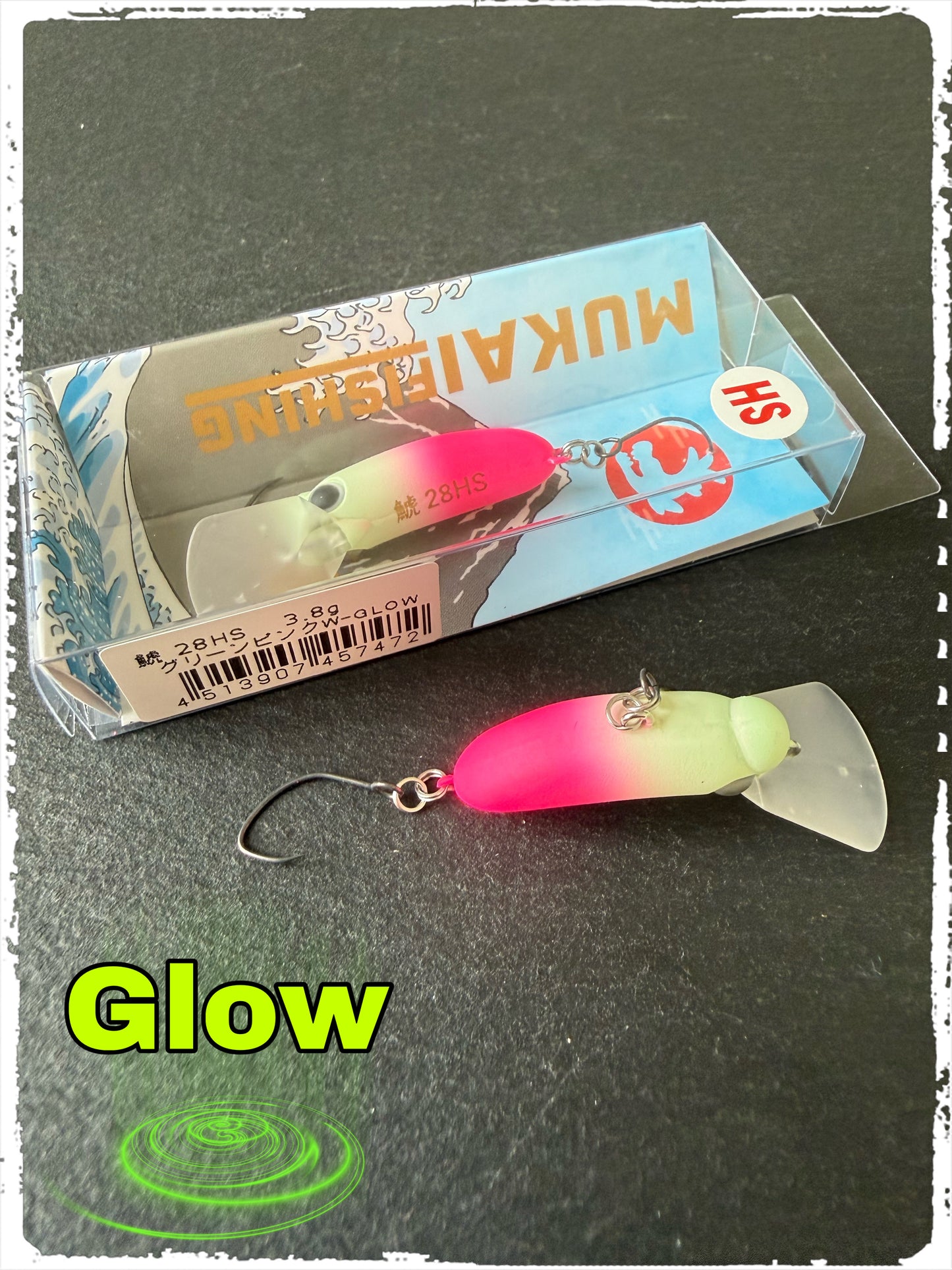 Mukai Fishing - Shachihoko 23 S - Special Color #01 "Introvert Gets Hooked on Fishing" - Red Band Gold