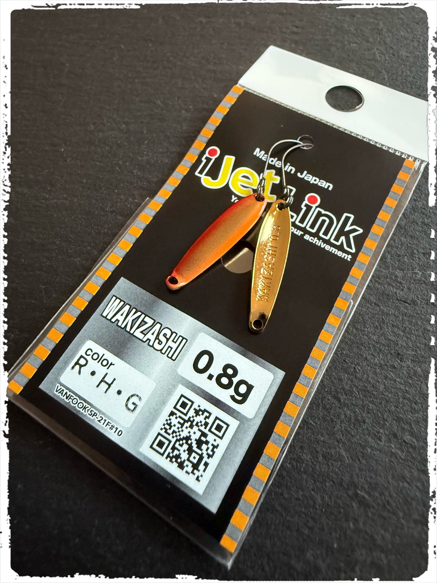 iJet Link - Wakizashi #R.H.G (Red-Hot-Gold)