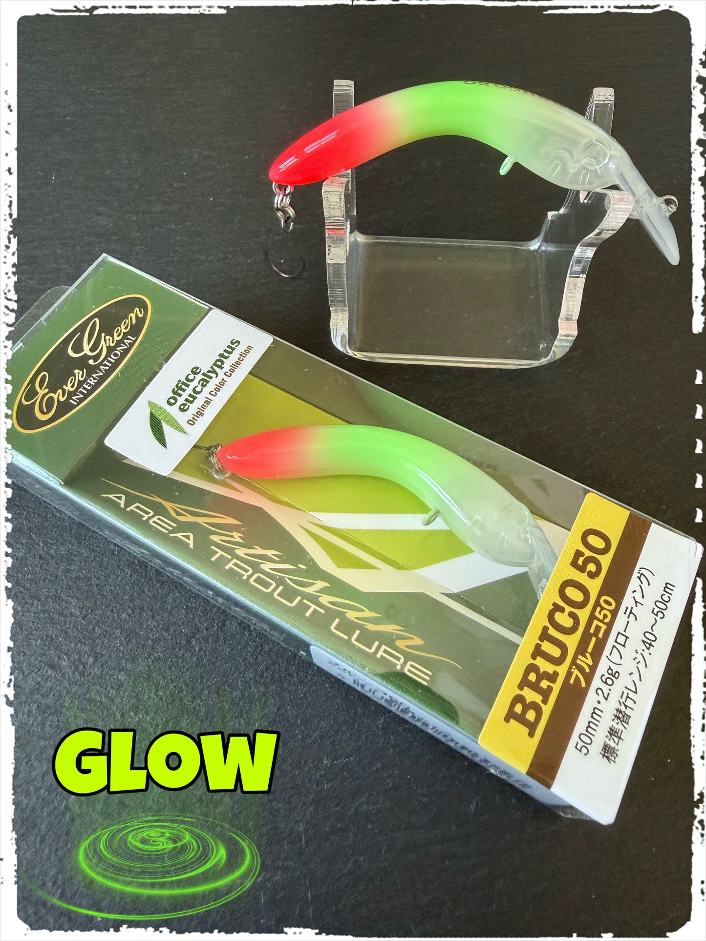 Evergreen x Office Eucalyptus Bruco 50 - #EU14 Director Ice (Glow)