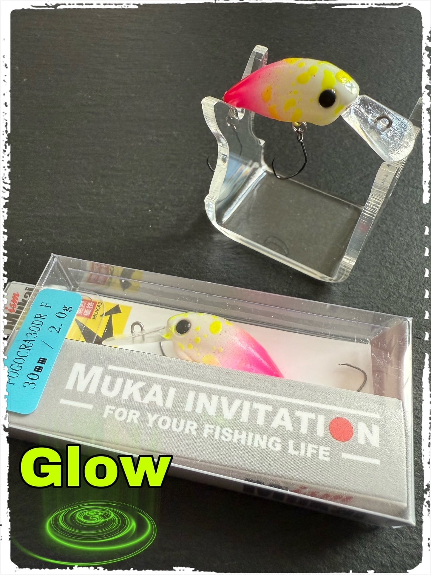 Mukai Fishing – PogoCra 30DR – ハーフGG – #GL08 Half GG (Glow)