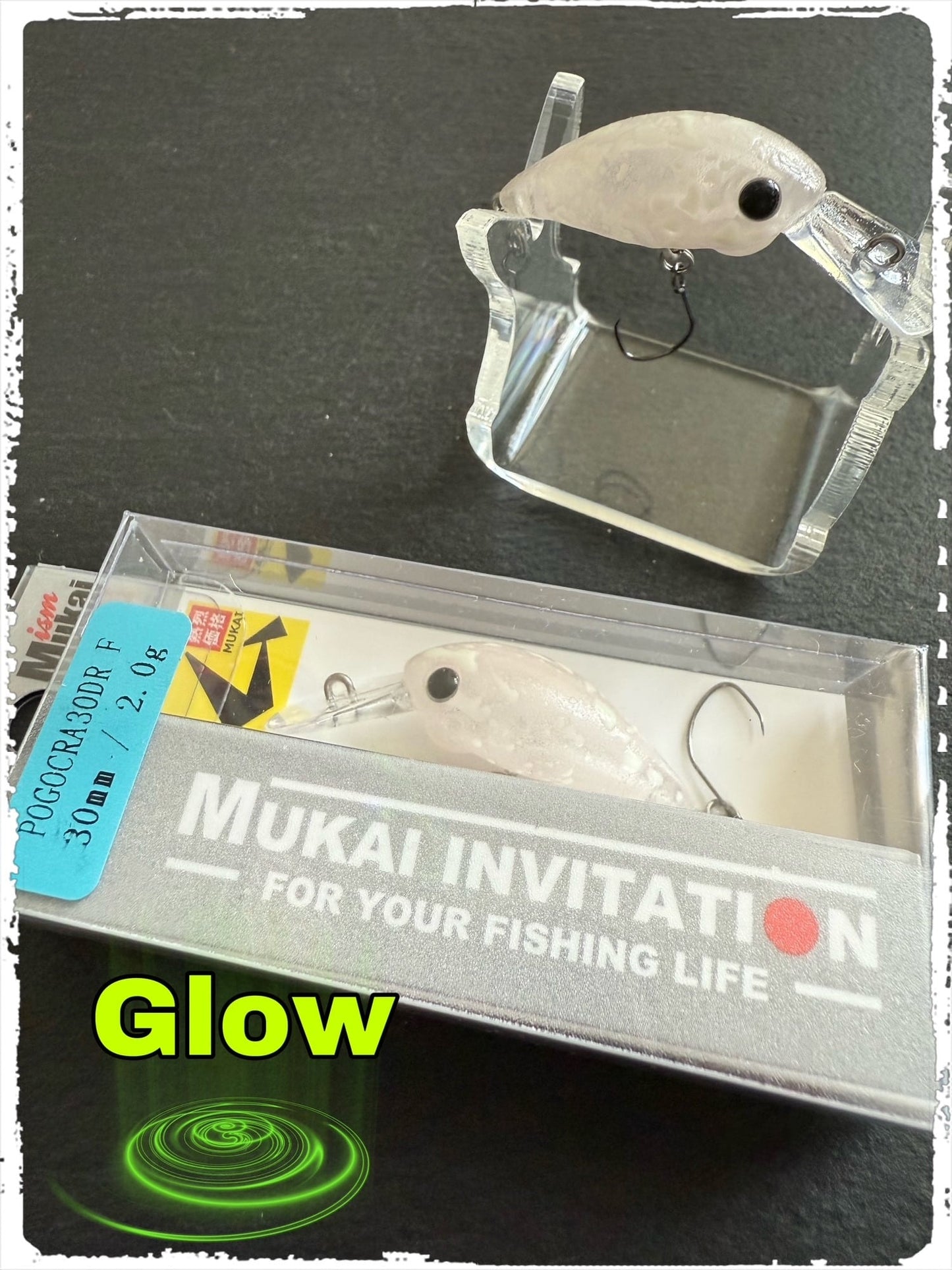 Mukai Fishing – PogoCra 30DR – 飛ばしグロー – #GL01 Flying Glow (Glow)