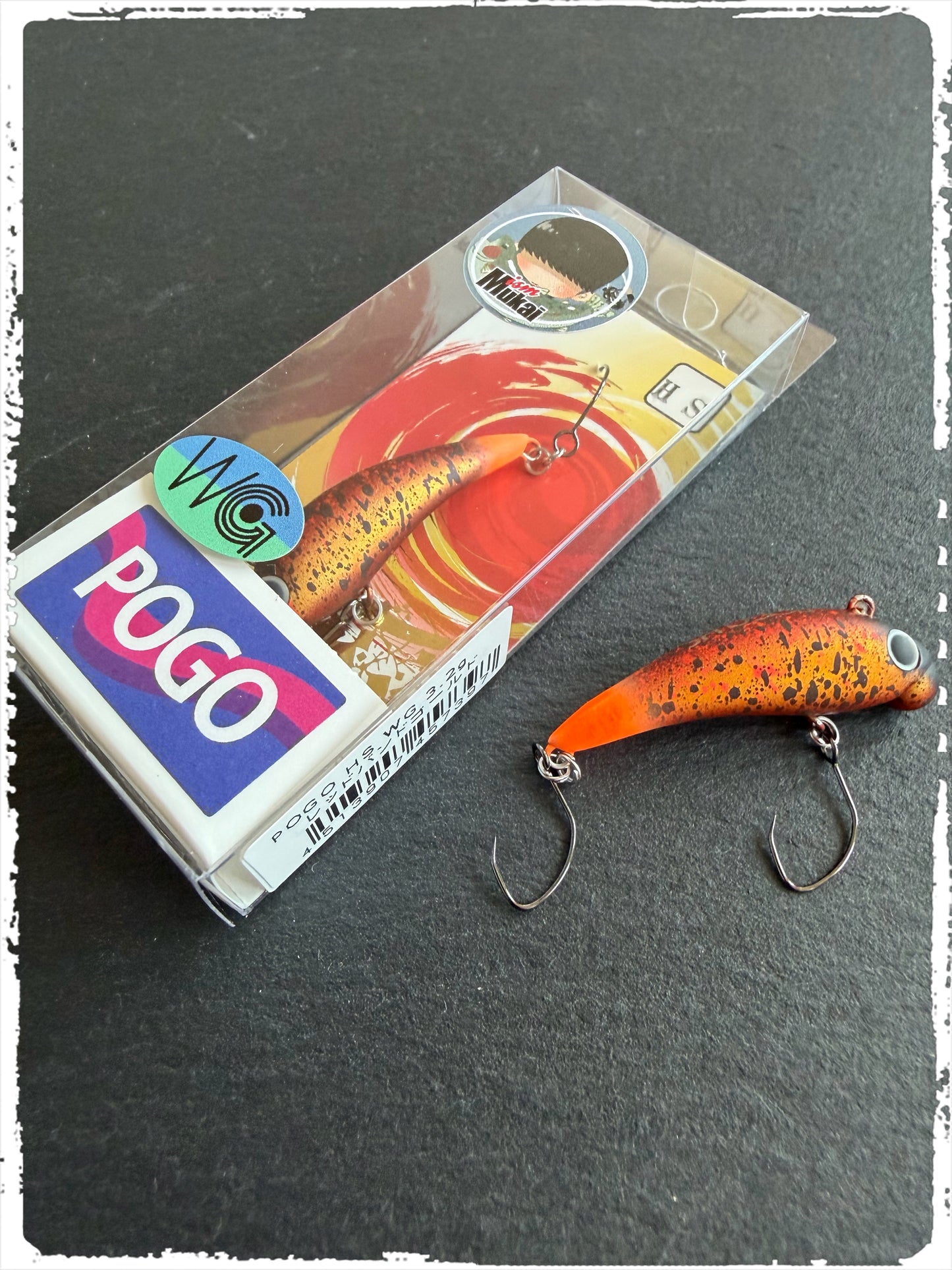 Mukai Fishing - Little Pogo 33 HS - Special Color #01 "Introvert Gets Hooked on Fishing" - Red Band Gold
