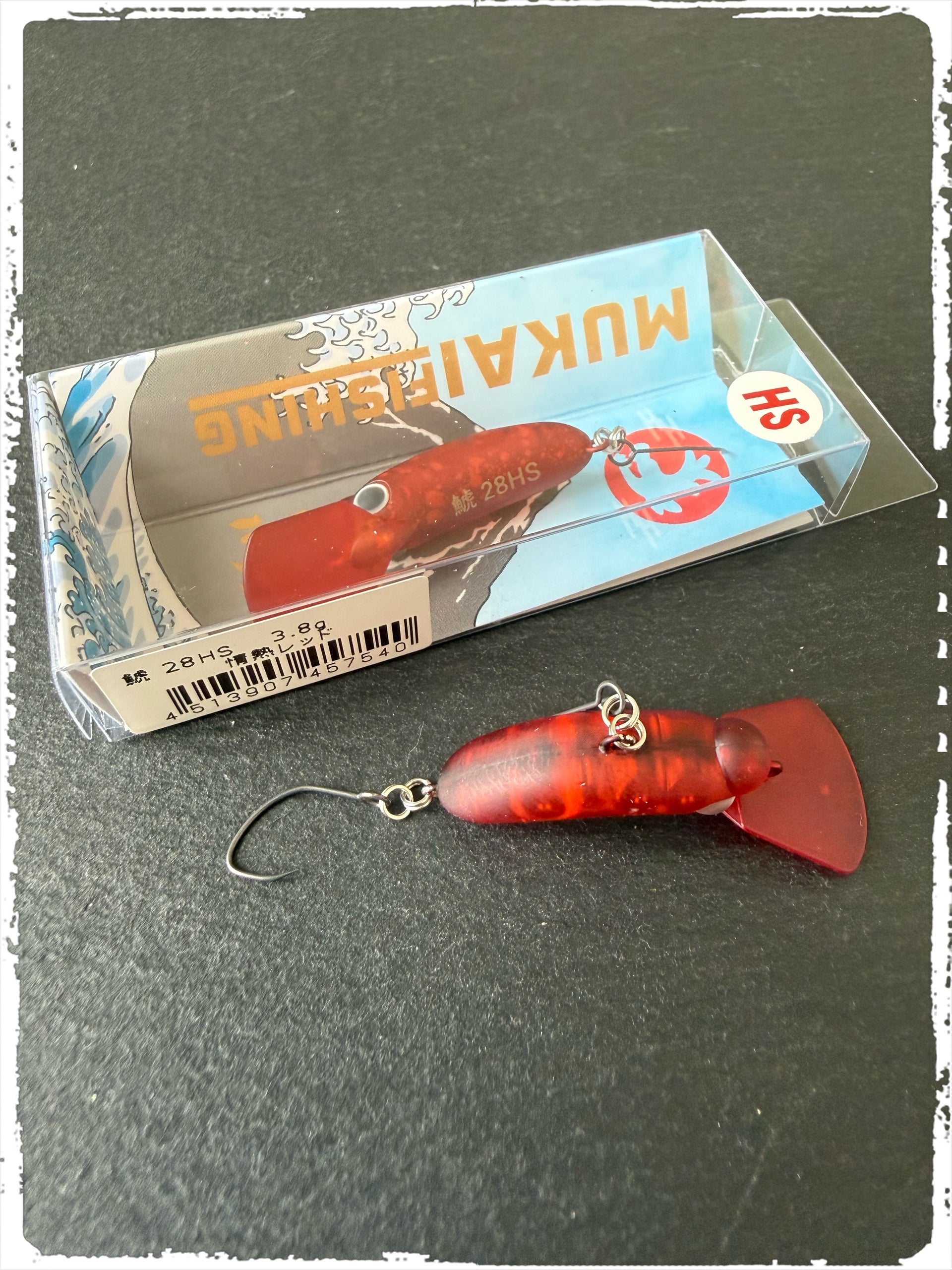 Mukai Fishing - Shachihoko 23 S - Special Color #01 "Introvert Gets Hooked on Fishing" - Red Band Gold