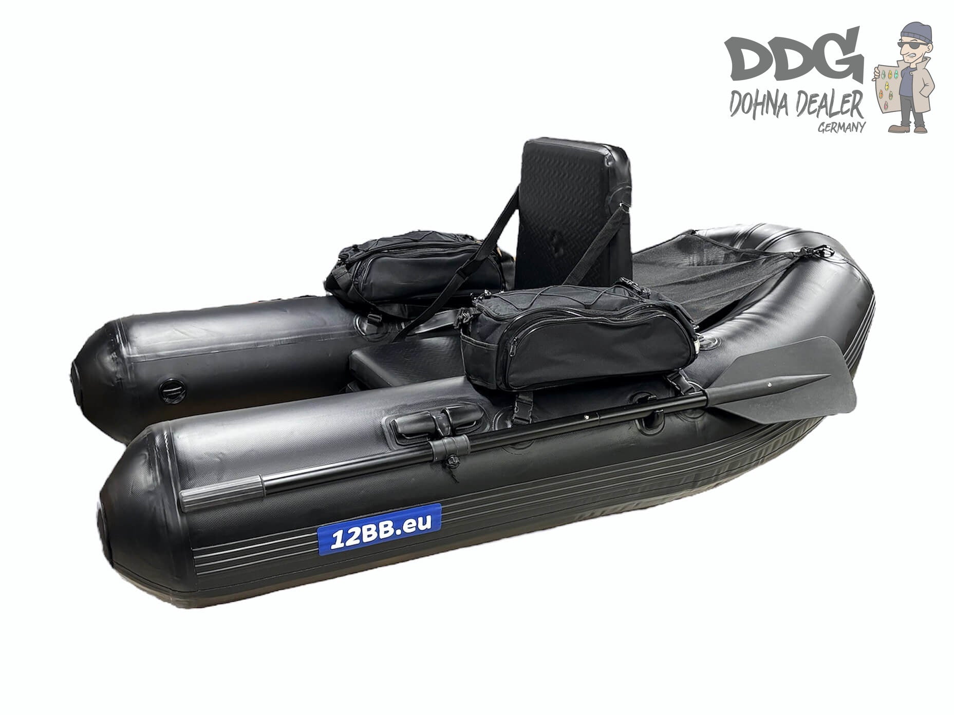 12BB-Jumbo Belly Boat (mit Paddel)