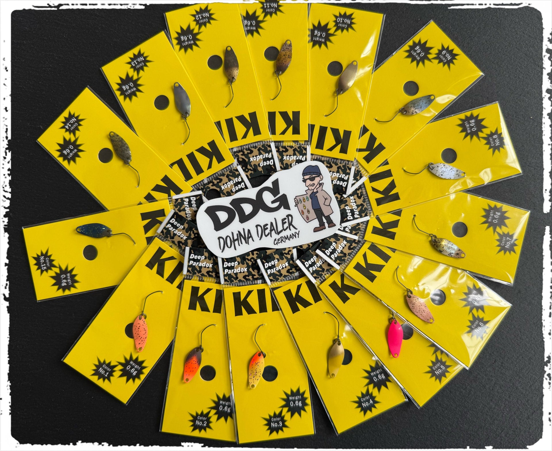16. Deep Paradox – Kid 0.6g SET #01 – #15