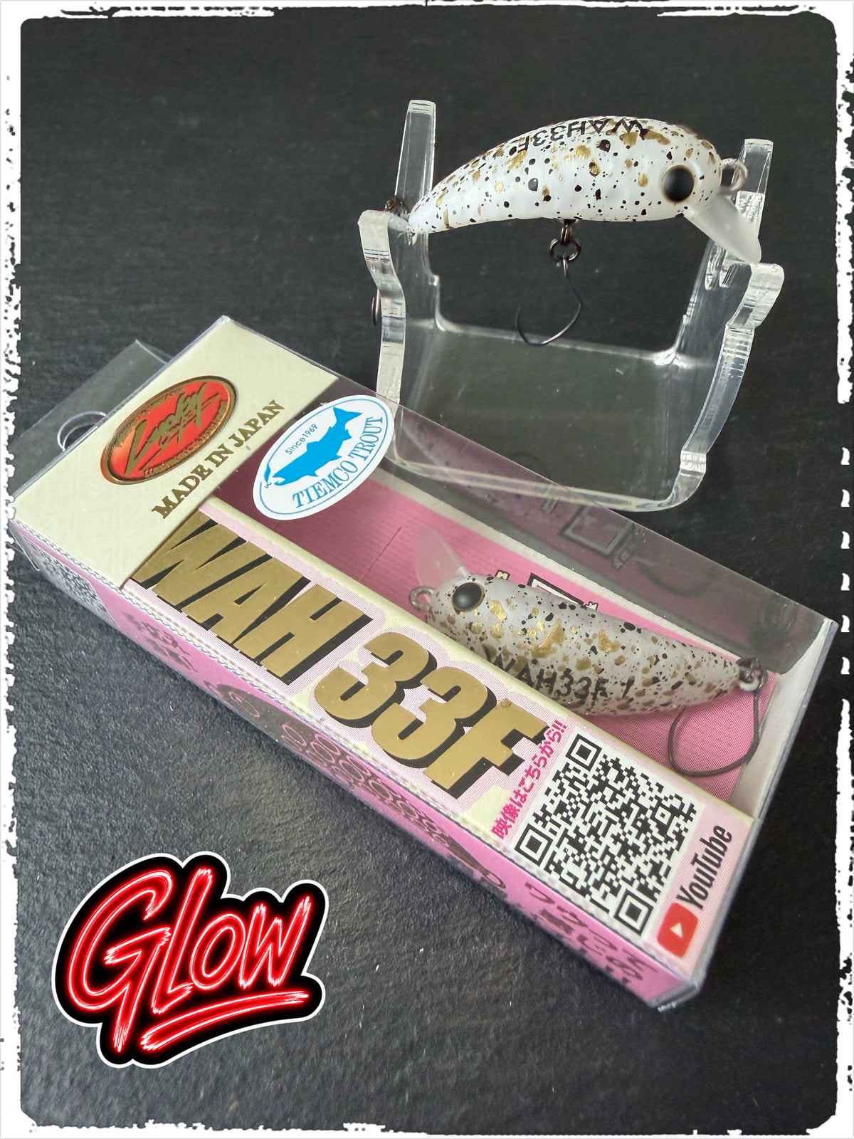 Lucky Craft x Tiemco - Wah - #09 Sugar RG (Tiemco) (Glow)