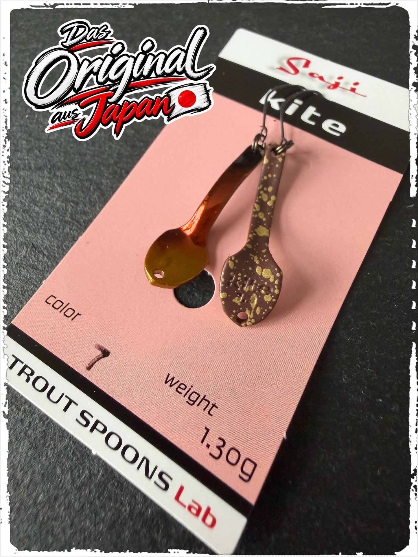 Trout Spoons Lab. (TSL) vs. Rob Lures - Saji Kite #07 The K-Pop "Brise"