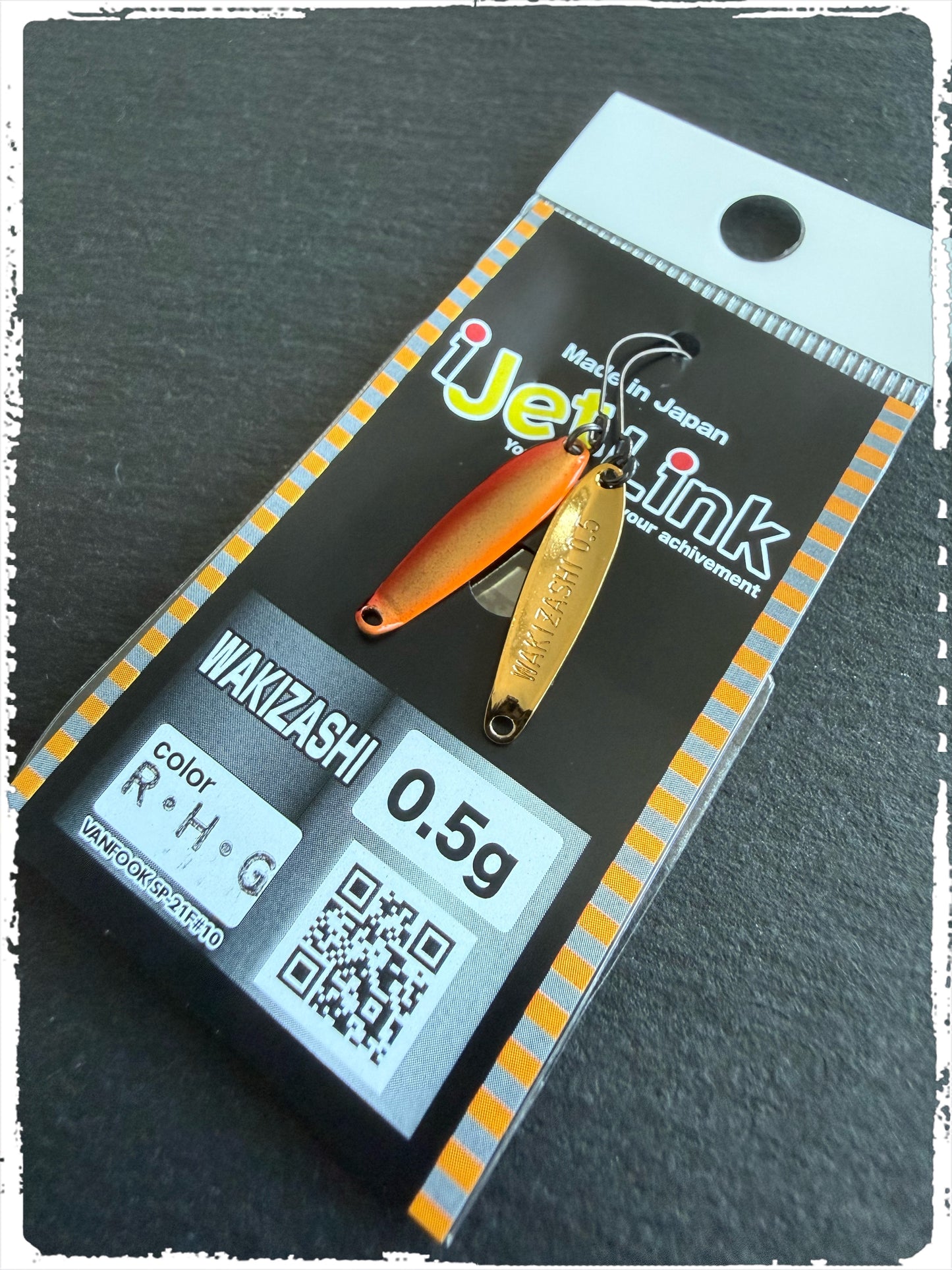 iJet Link - Wakizashi #R.H.G (Red-Hot-Gold)