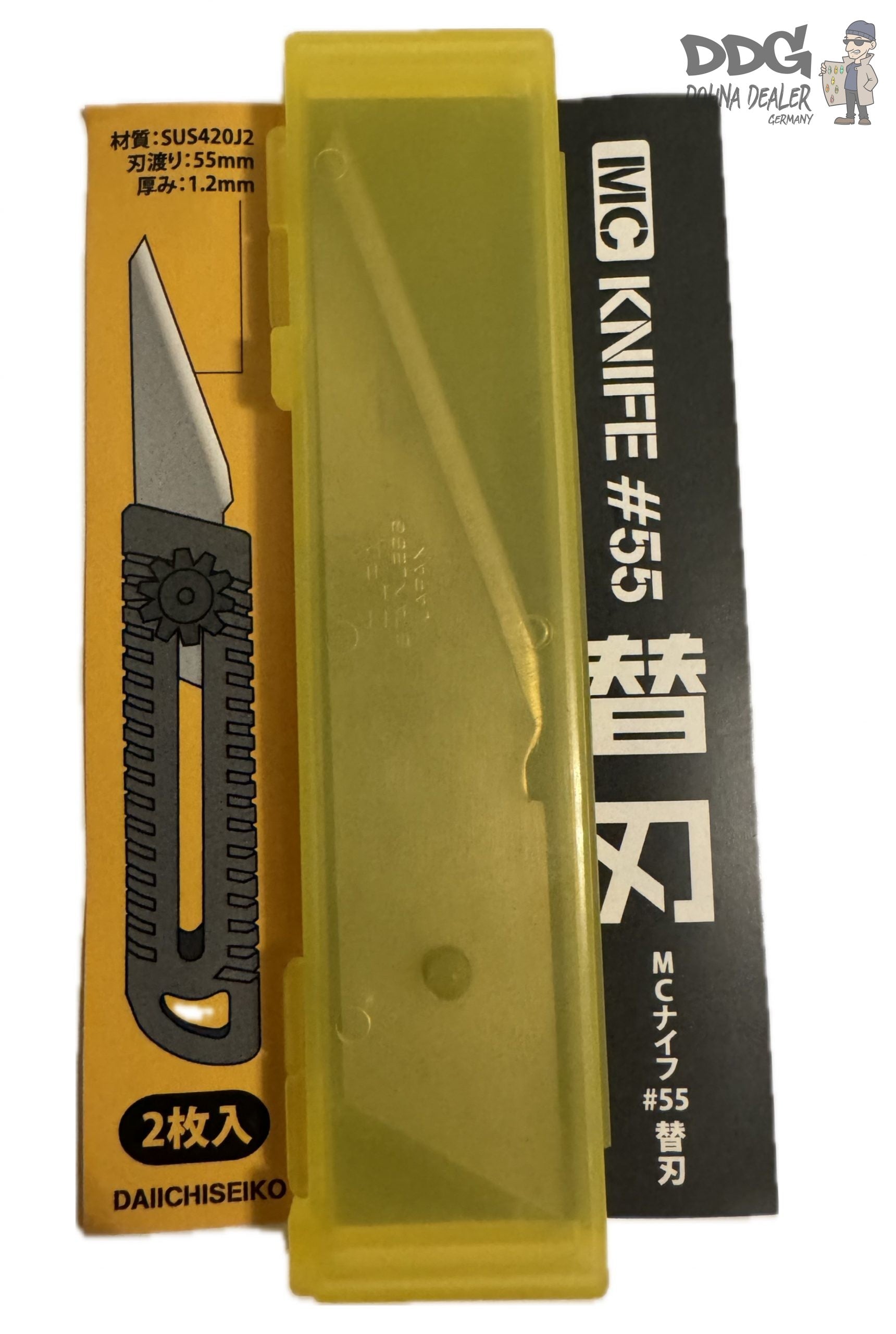 Daichiseiko-MC Knife 55_Ersatzklingen