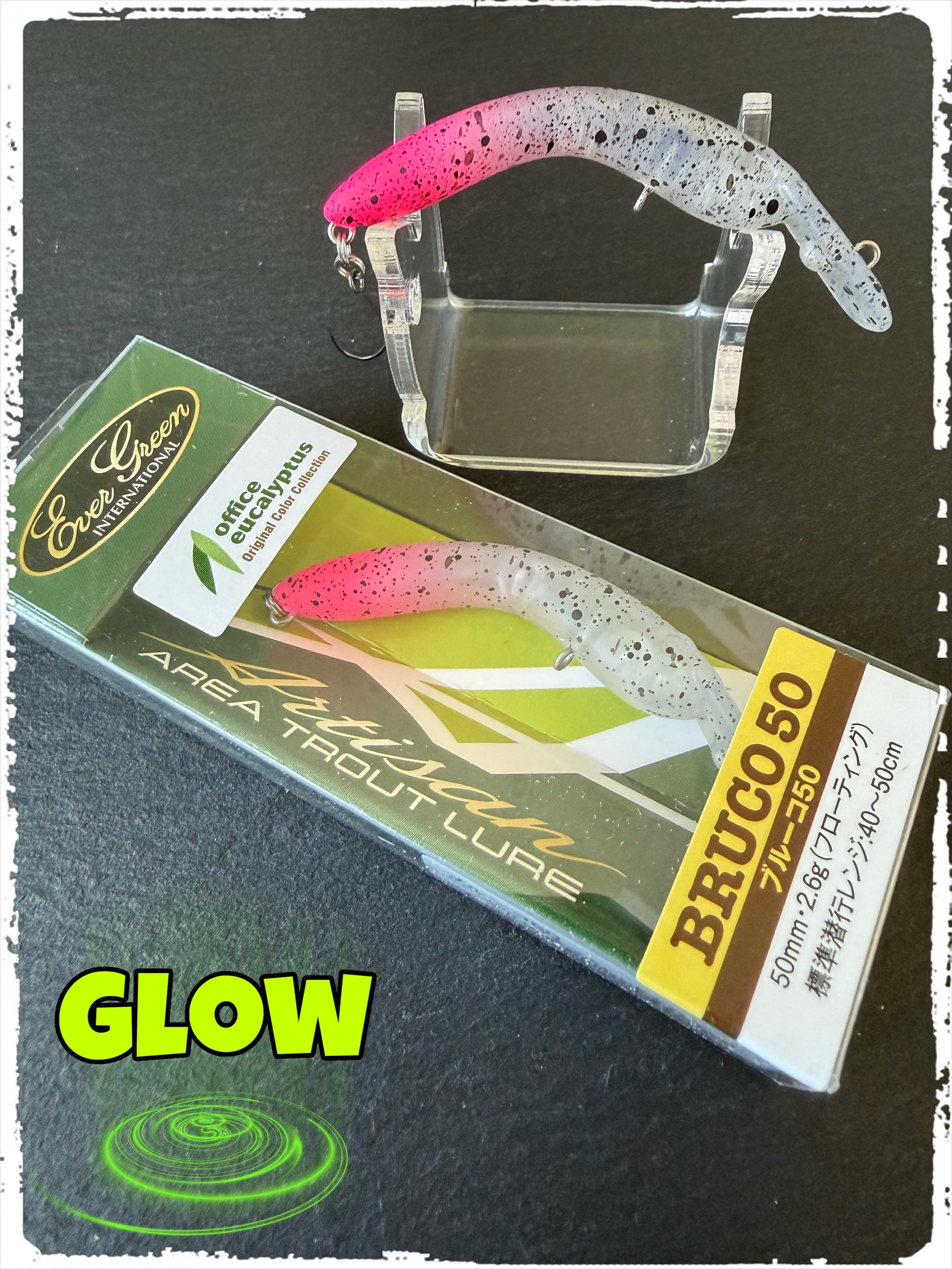 Evergreen x Office Eucalyptus Bruco 50 - #EU03 Buchi Bura Red Glow (Glow)