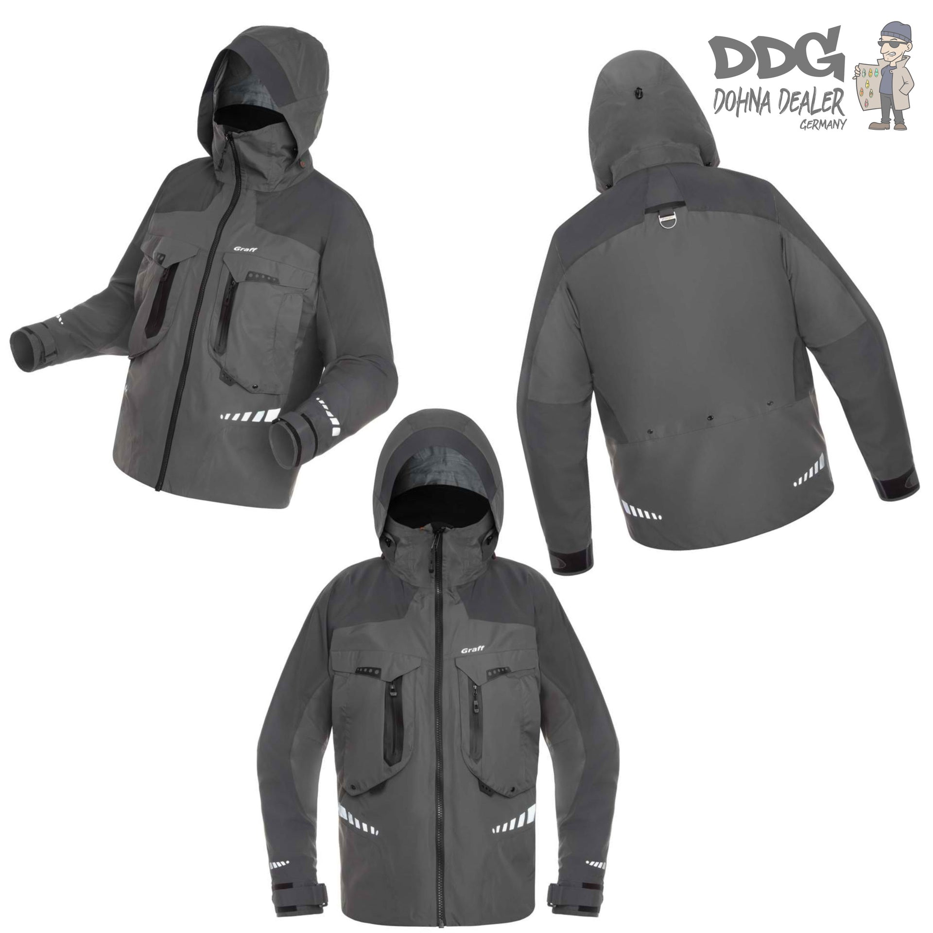 GRAFF LACHS ANGELJACKE – KURZ