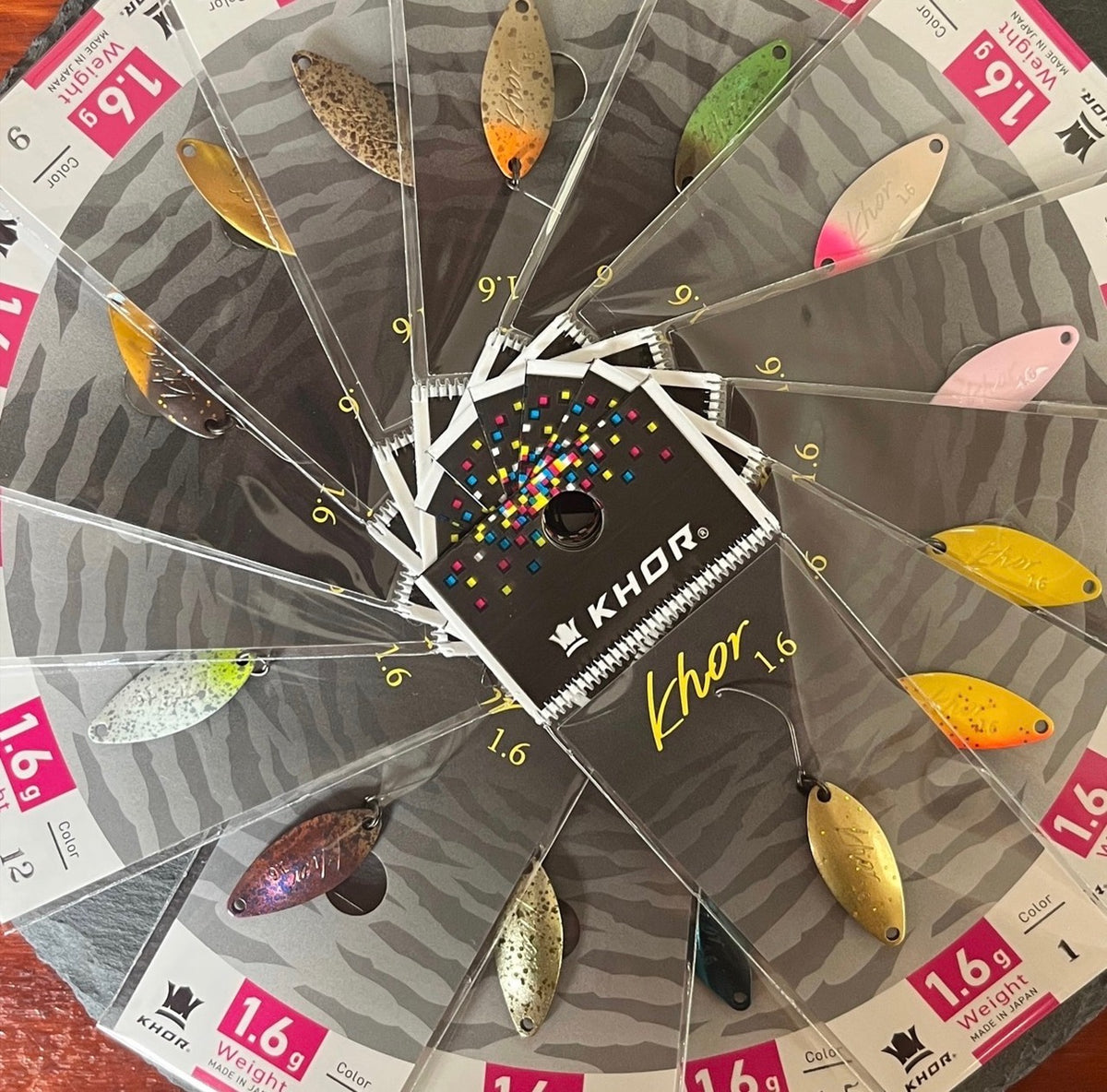 Khor - Khor SET #SC01 - #SC15 Premium Forellen Spoon