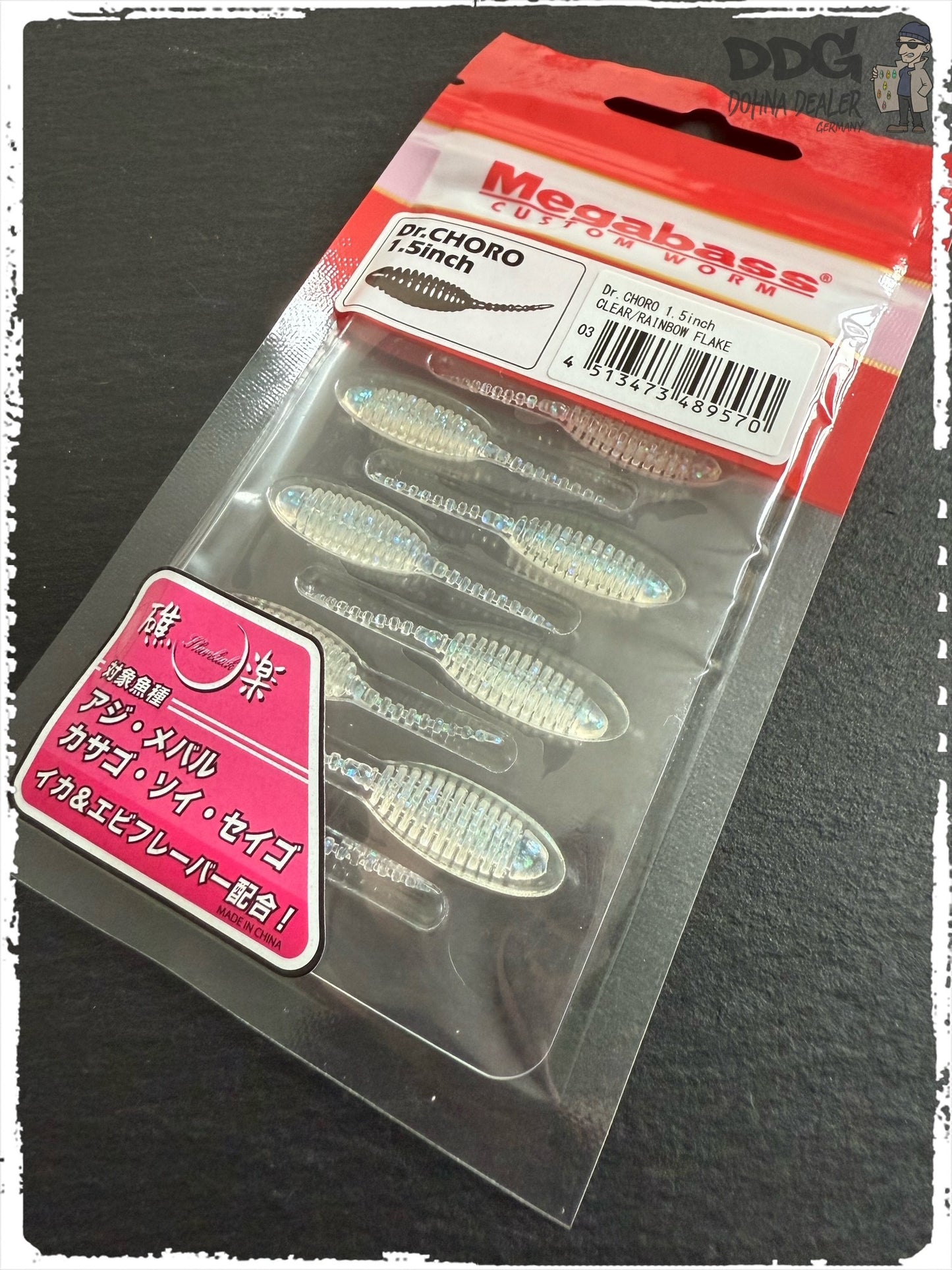 MegaBass – Dr. Choro #03 Clear : Rainbow Flake.jpeg