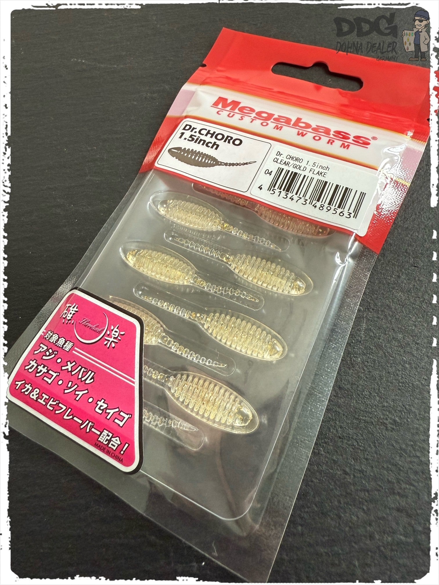 MegaBass – Dr. Choro #04 Clear : Gold Flake.jpeg