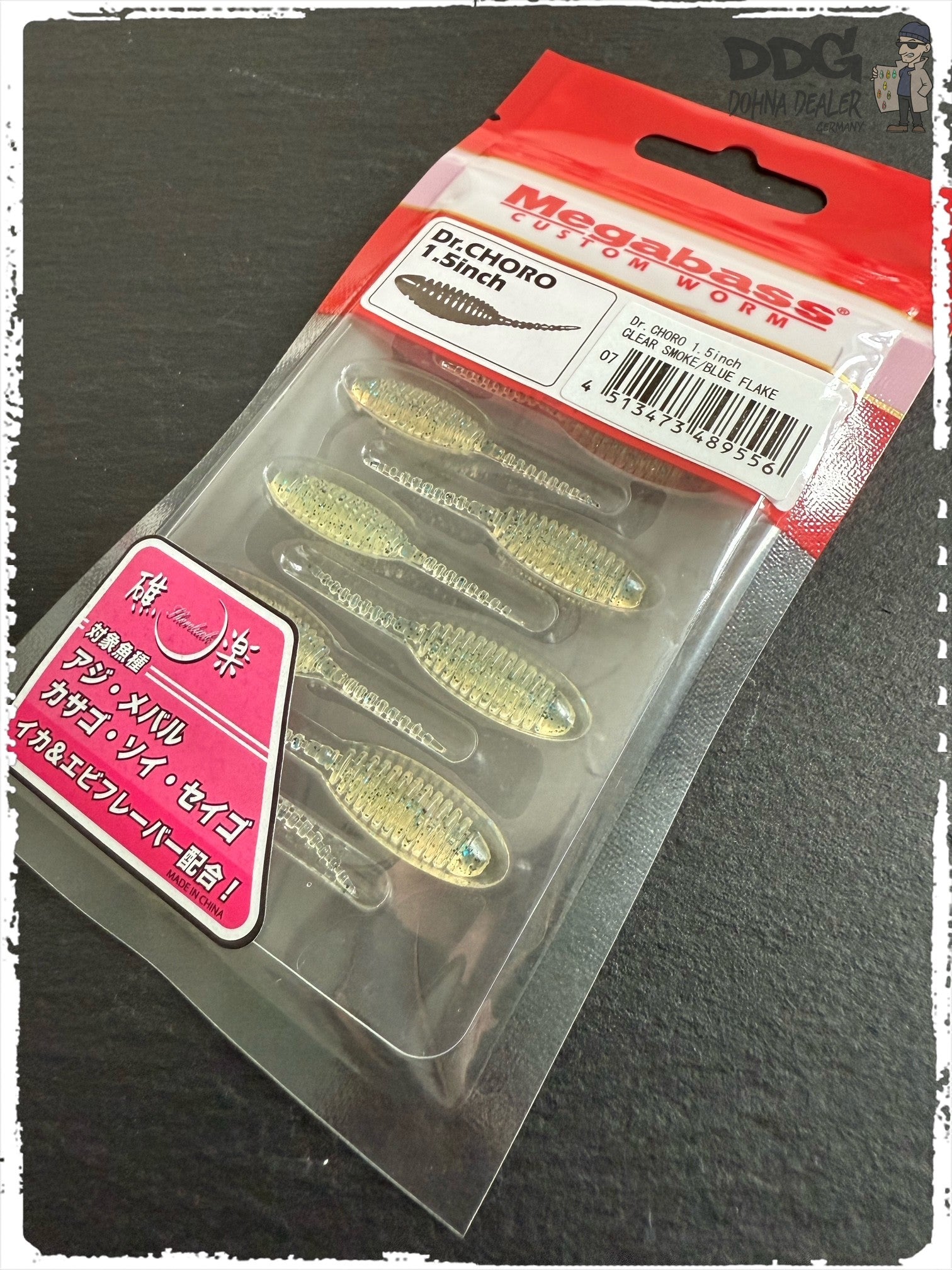 MegaBass – Dr. Choro #07 Clear Smoke : Blue Flake.jpeg