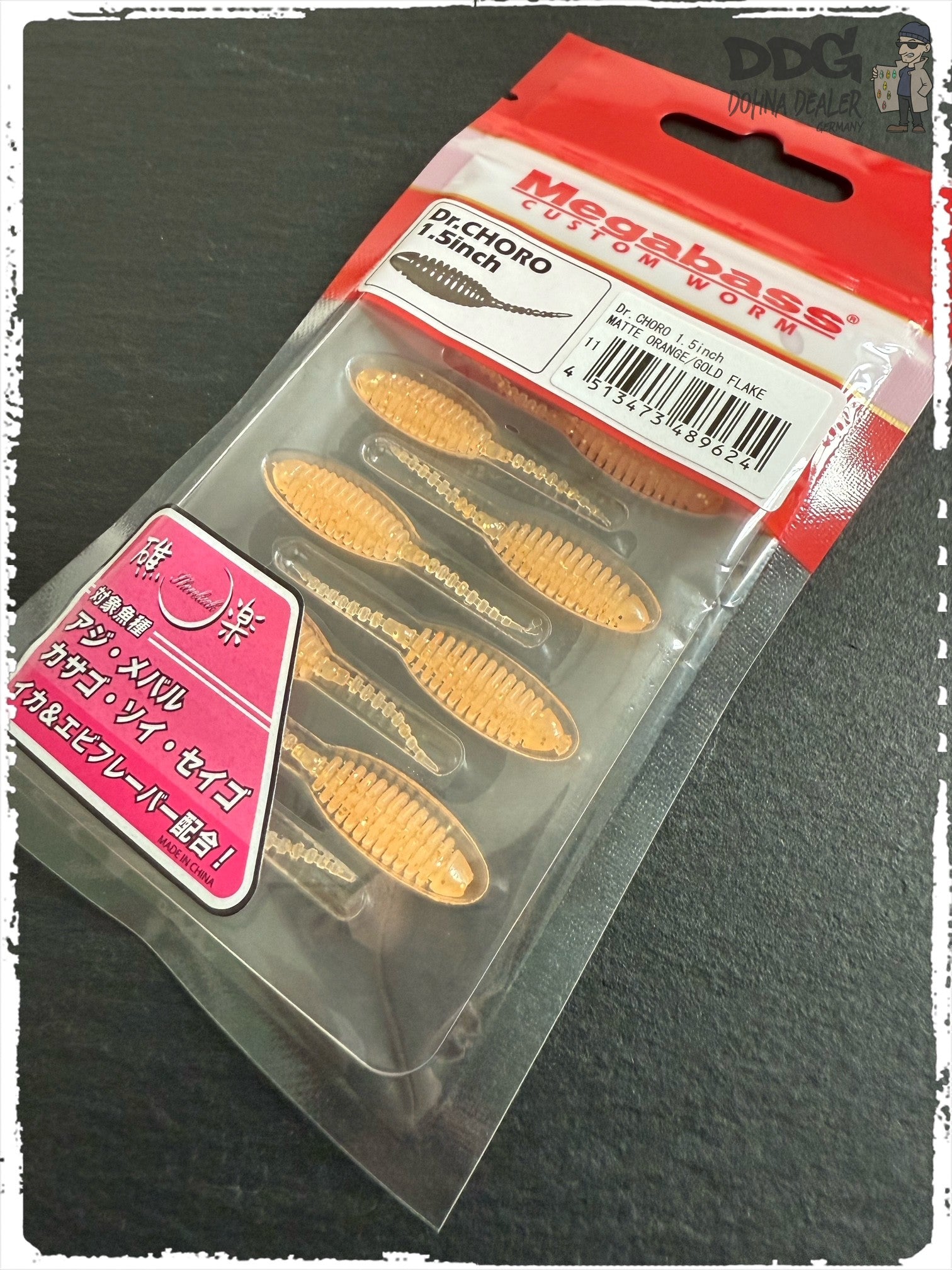 MegaBass – Dr. Choro #11 Matte Orange : Gold Flake.jpeg