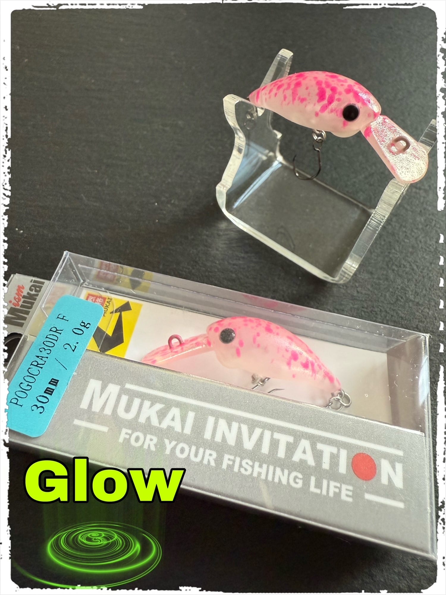 Mukai Fishing – PogoCra 30DR – Gパートリッジ – #GL02 G Partridge (Glow)