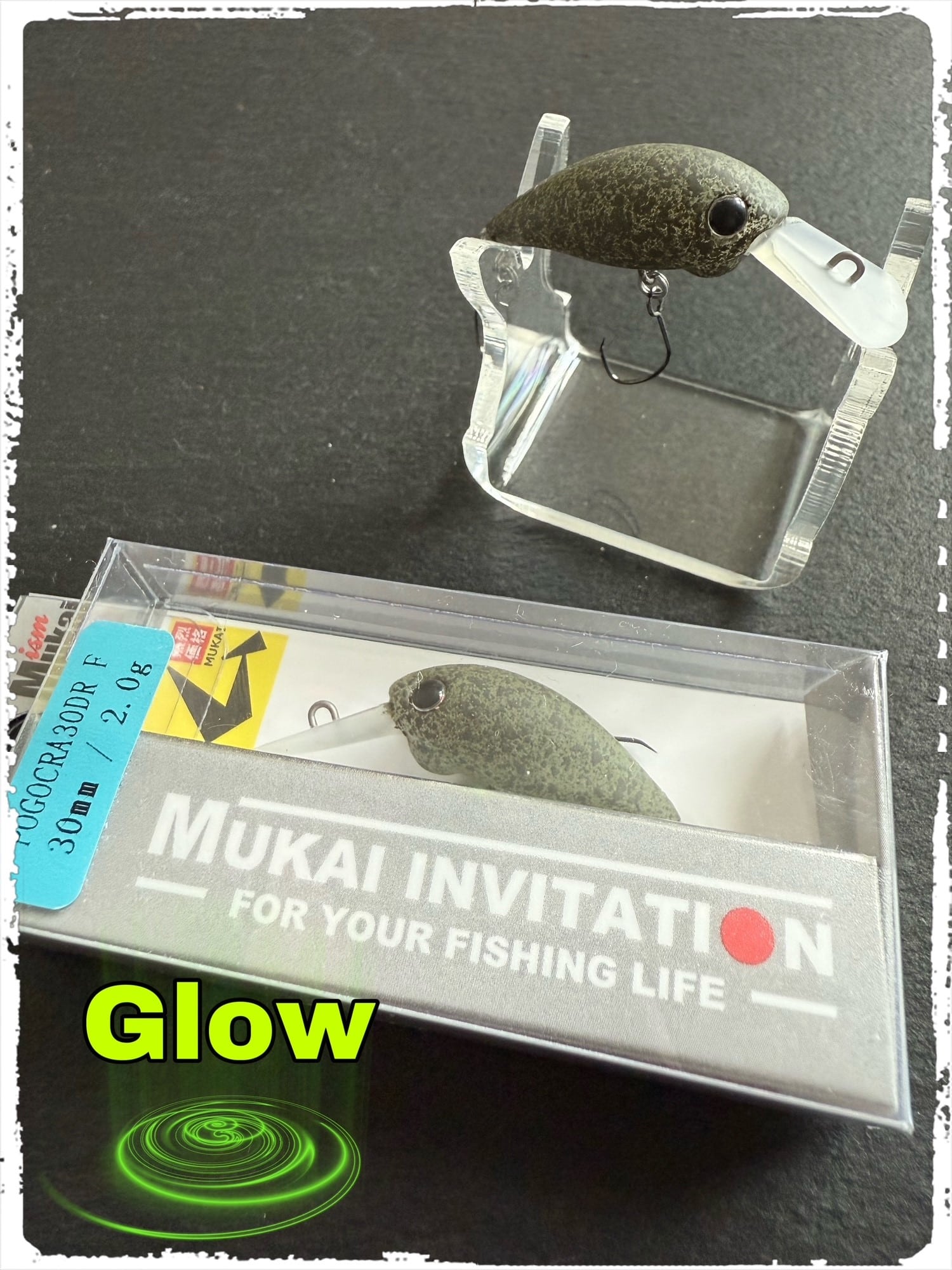 Mukai Fishing – PogoCra 30DR – オリオリ×オリーブ – #GL03 OriOri x Olive (Glow)