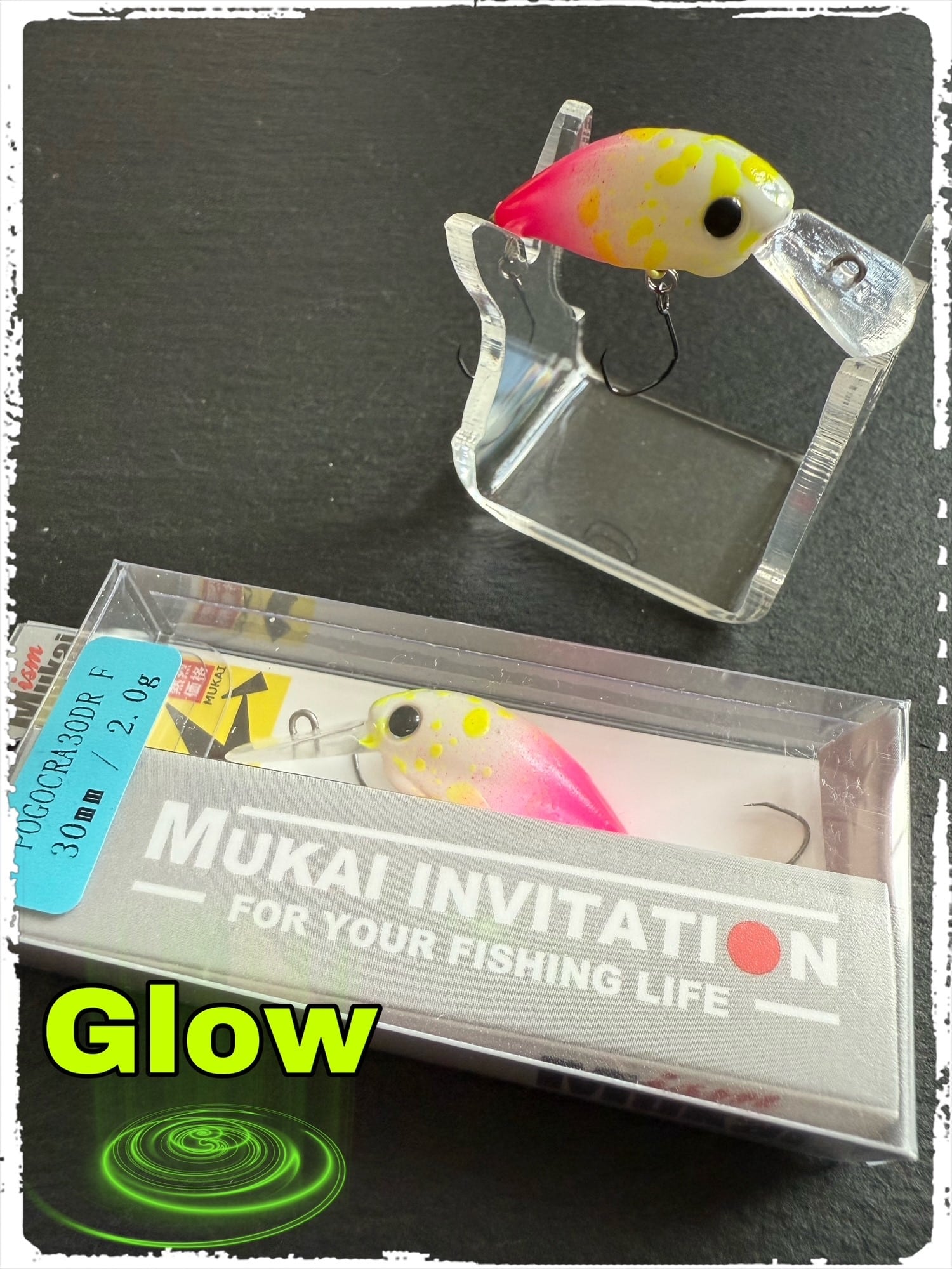 Mukai Fishing – PogoCra 30DR – ハーフGG – #GL08 Half GG (Glow)
