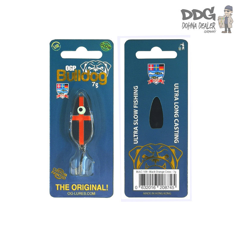 OGP Bulldog – Black-Orange-Cross-7g