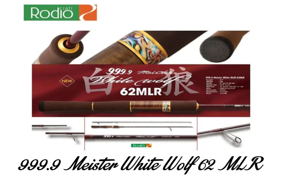 Rodio Craft 999.9 Meister White Wolf 62 MLR