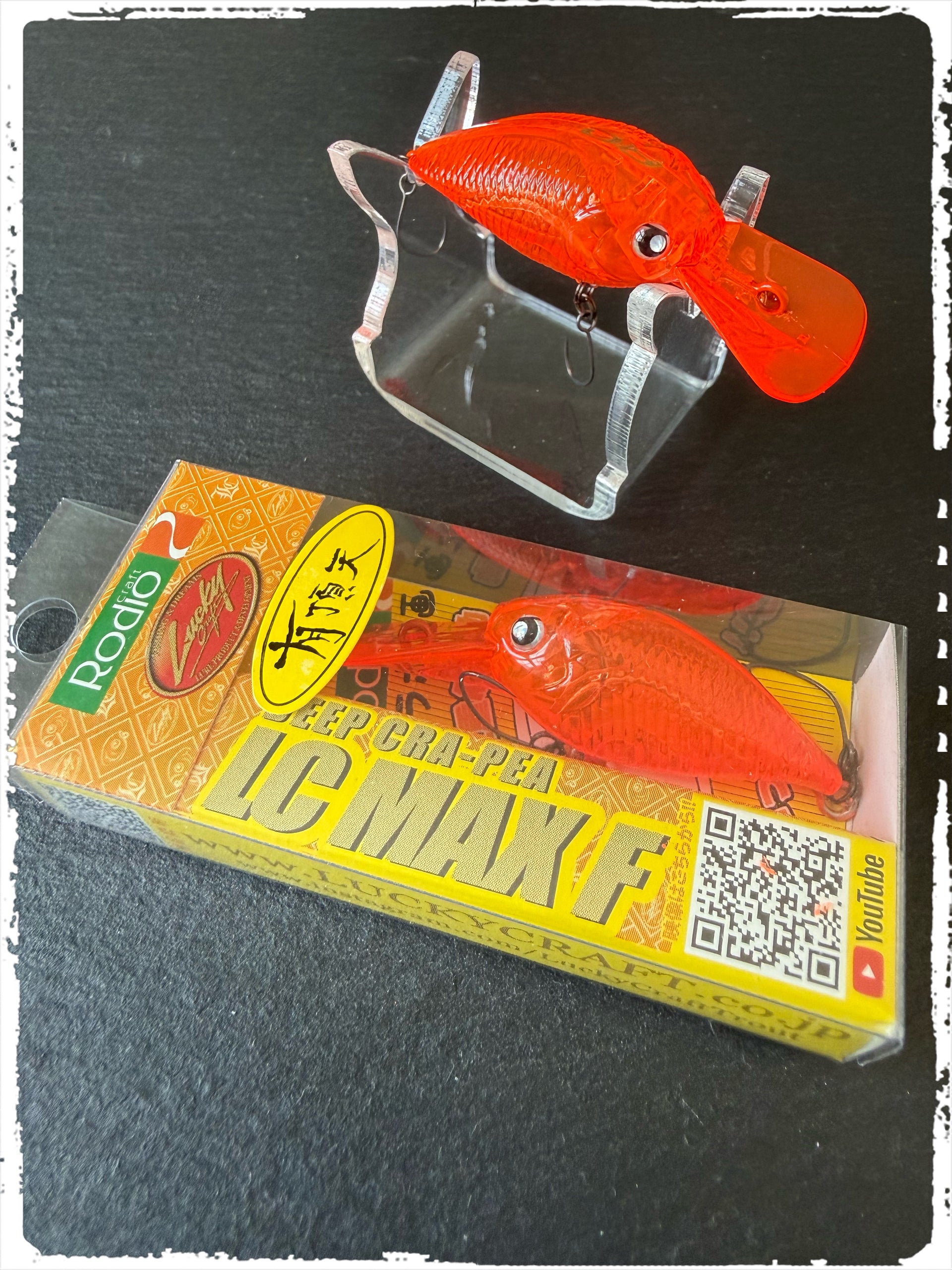 Rodio Craft x Lucky Craft  - Deep Cra-PEA LC MAX Floating Ecstatic Color - #01 Ora Ora Orange (Uchoten)