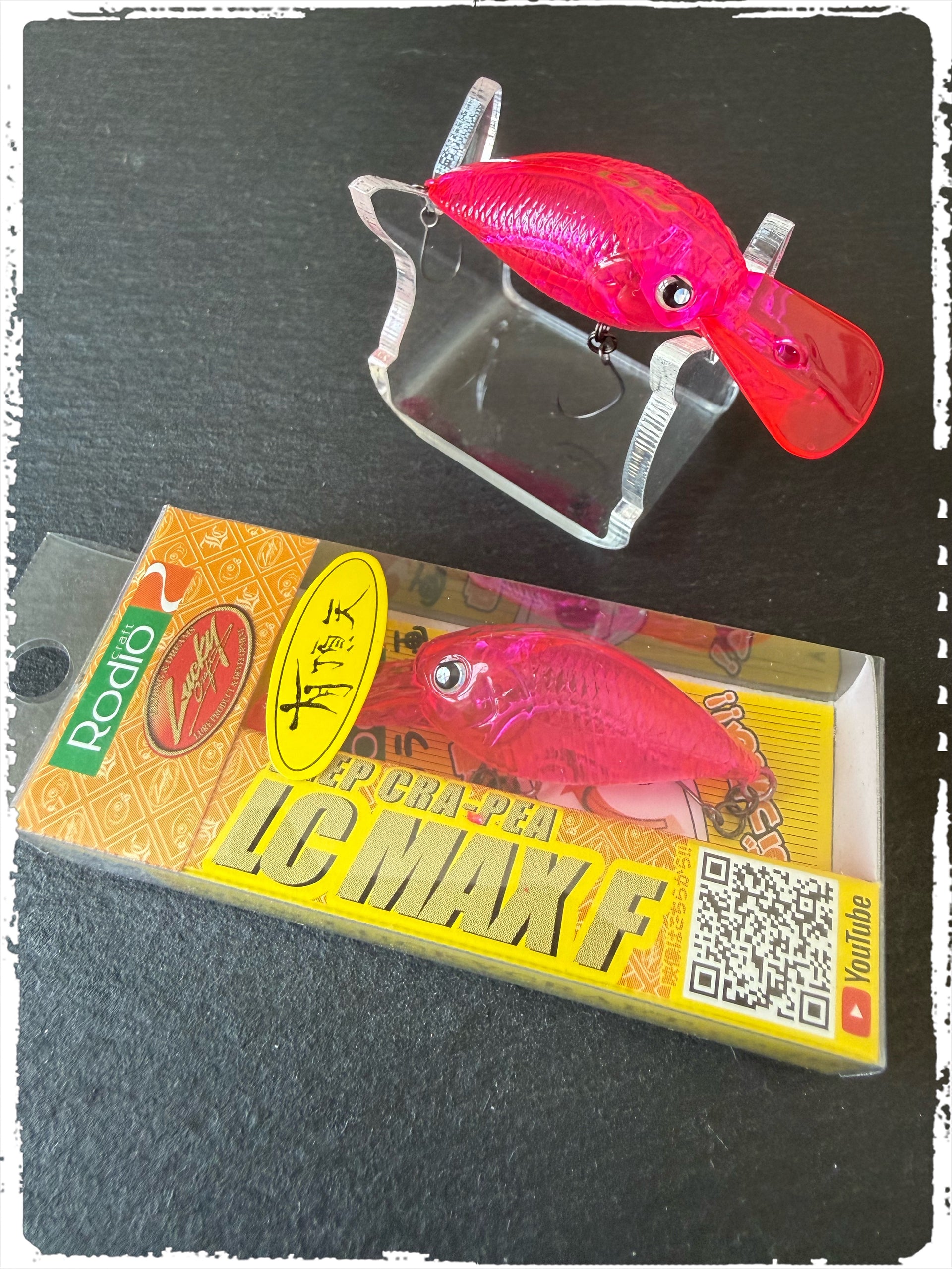 Rodio Craft x Lucky Craft - Deep Cra-PEA LC MAX Floating Ecstatic Color - #02 Suke Suke Pink (Uchoten)