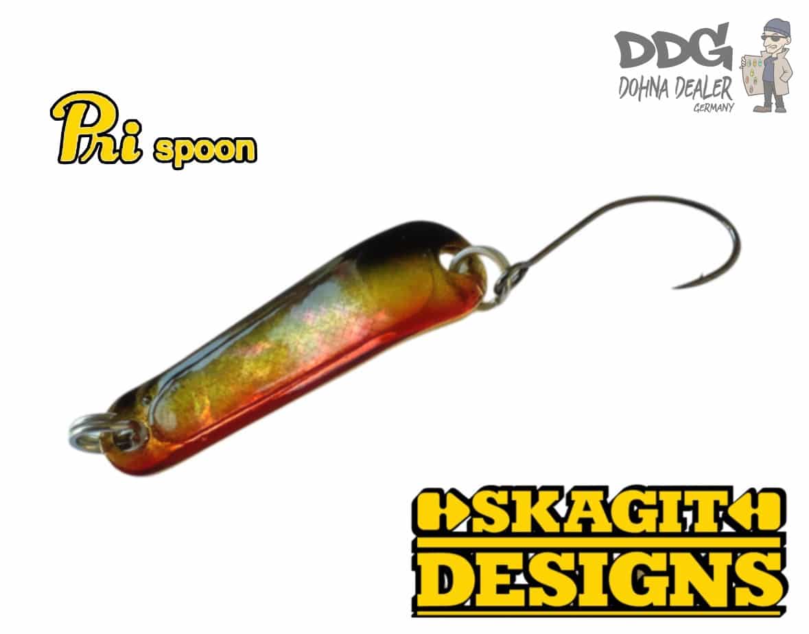 Skagit Designs – Pri Spoon #Black Red_Awabi(G)