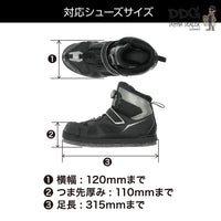 TSUCHIYA YAC Visoa_U-A24_Shoes Hanger Tough_Black_5