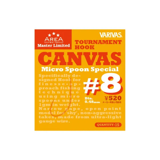 Varivas Super Trout Area Master Limited CANVAS #8