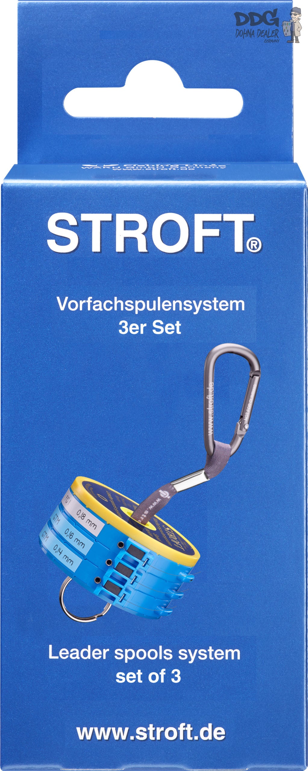 Vorfachspulensystem3erSet
