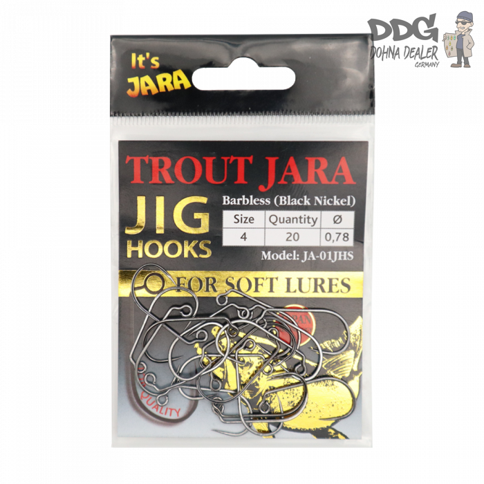 Trout Jara Jig Hooks JA-01JHD- Size 4