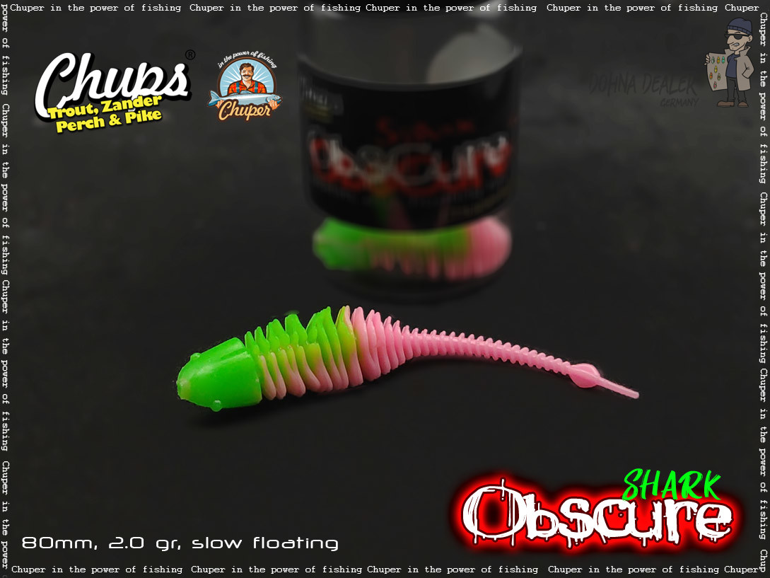 Obscure 80mm – Chartreuse-Pink