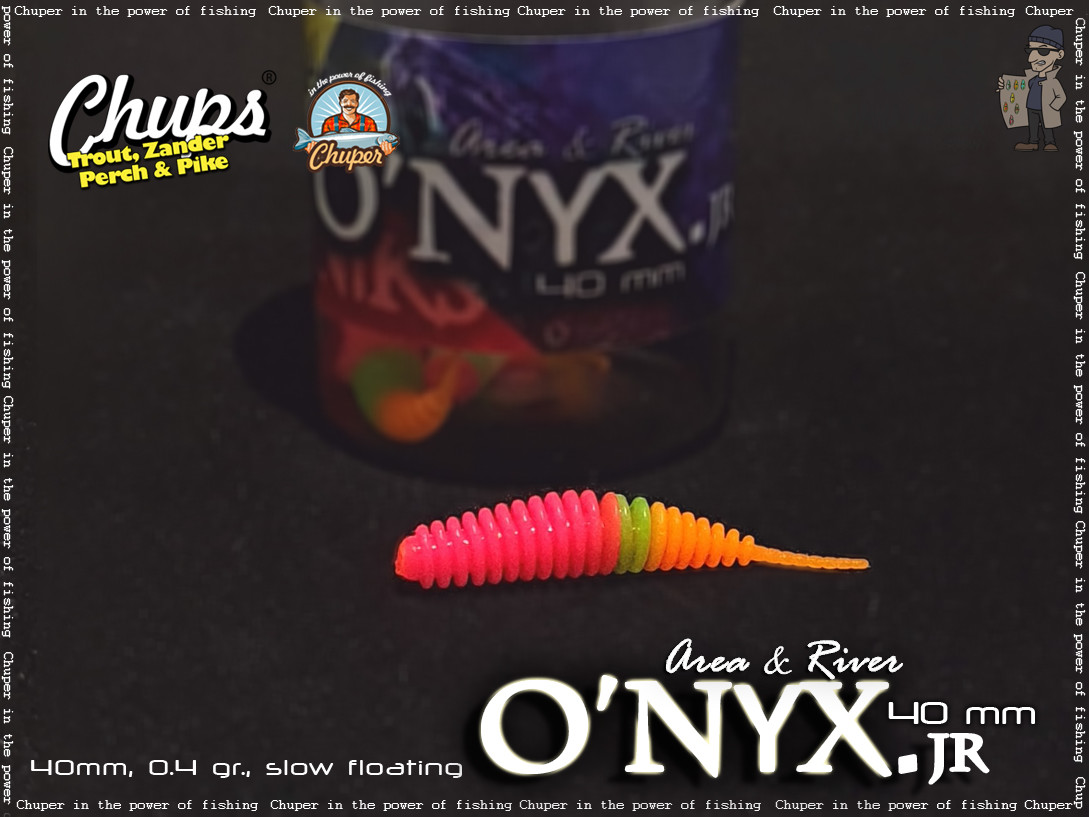Onyx 40mm – Pink-Chartreuse-Orange