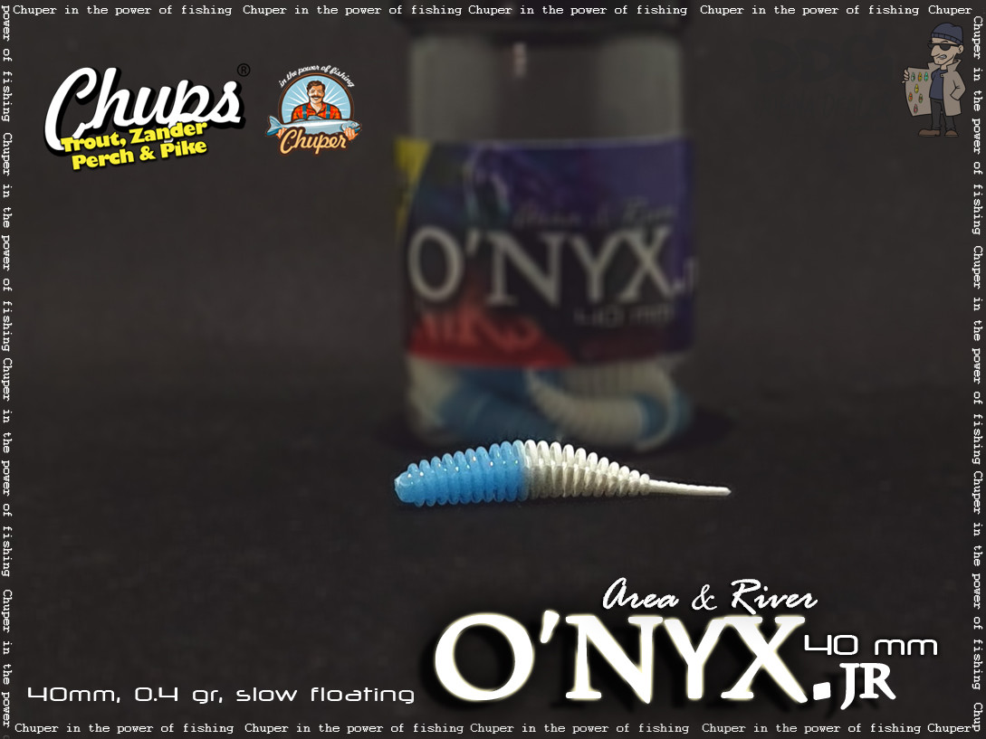 Onyx 40mm – Sky Blue-White