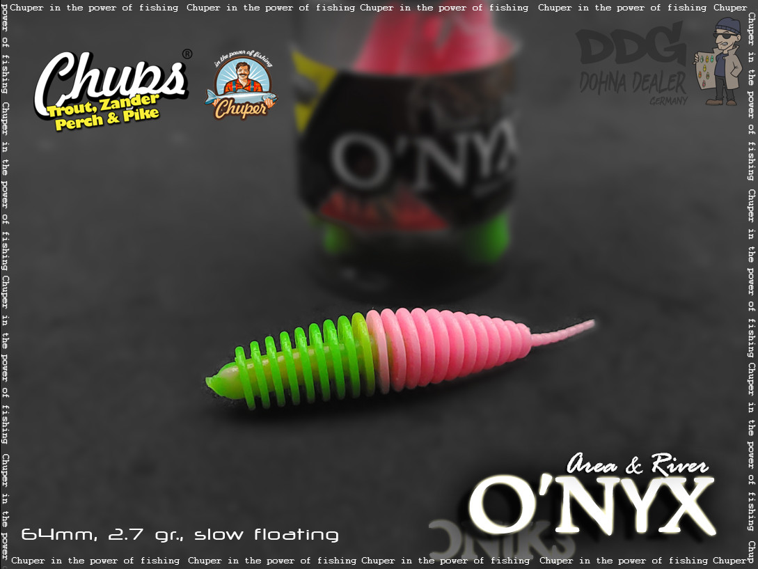 Onyx 64mm – Chartreuse-Pink