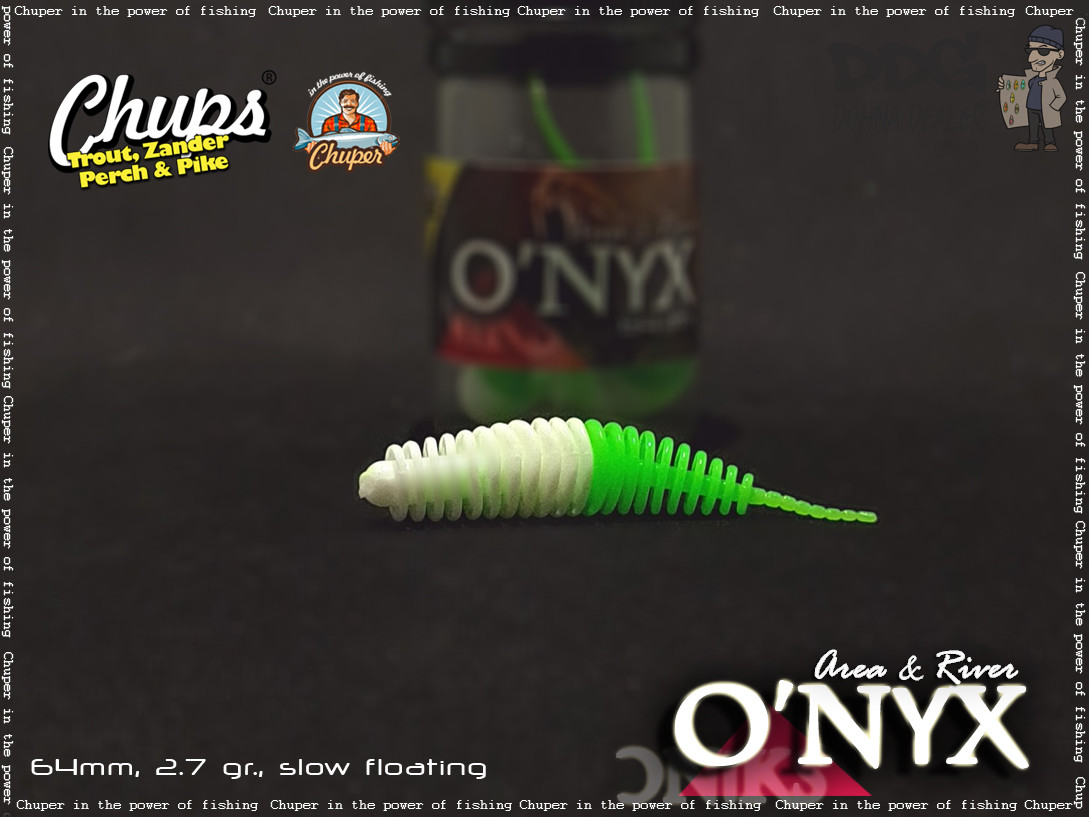 Onyx 64mm – White-Chartreuse