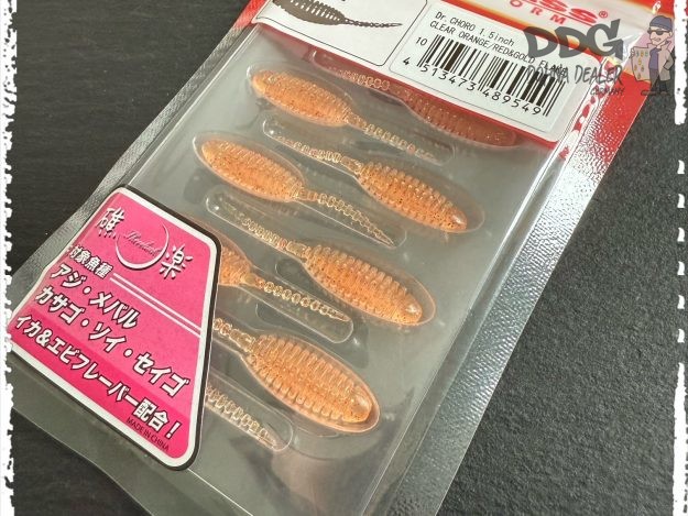 MegaBass - Dr. Choro #10 - Clear Orange / Red+Gold Flake